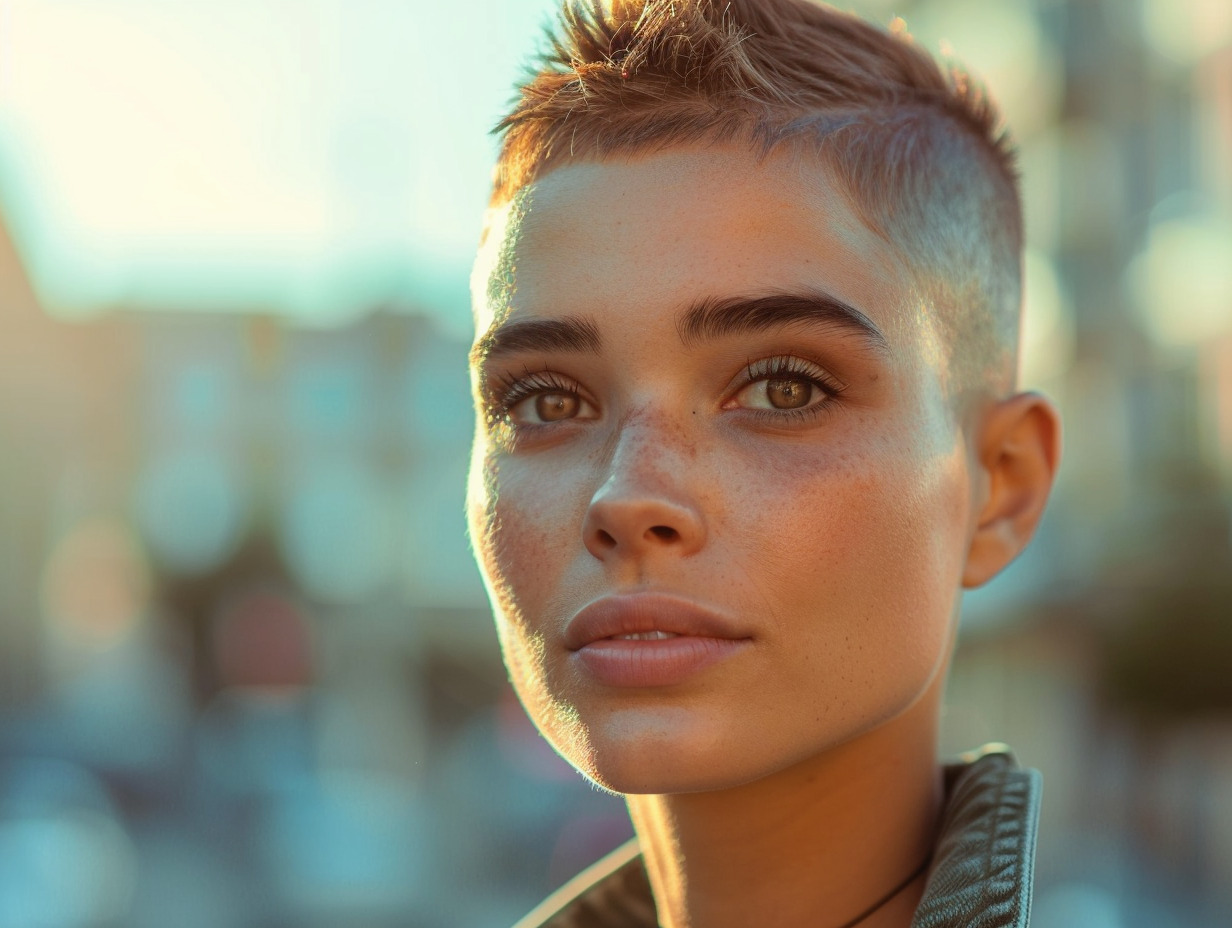 coiffure dégradée