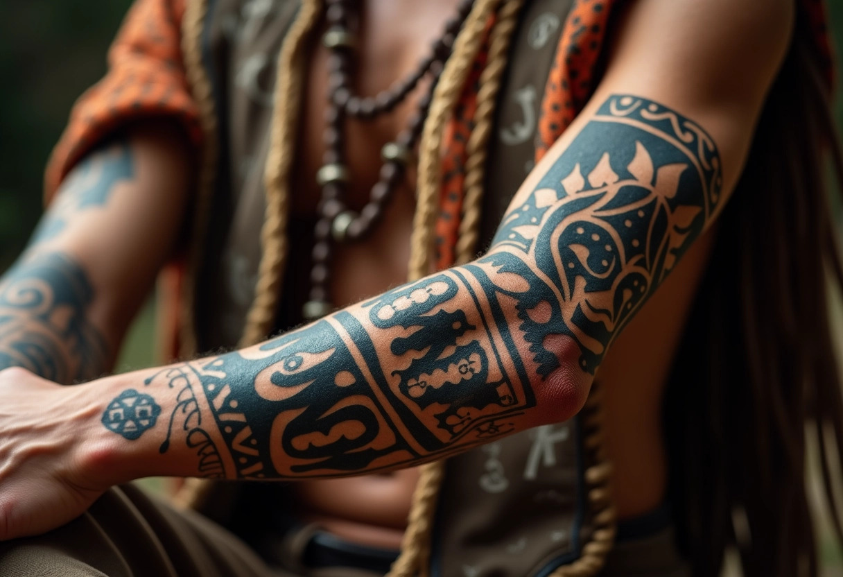 tatouage indien